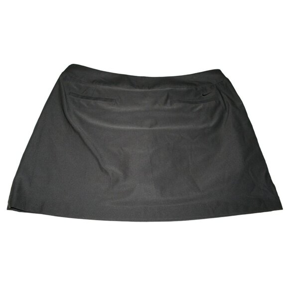 Nike Golf Dri-Fit Skort Womens Size 16 Black Tennis Pickleball Versatile Comfy - Picture 2 of 8